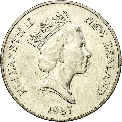 10 центов 1987 [Новая Зеландия]