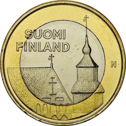 5 евро 2013, Исторические регионы Финляндии. Строения - Тавастия [Финляндия]