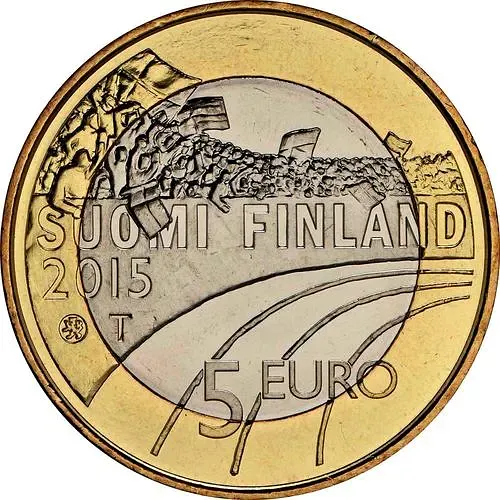 5 евро 2015, Спорт - Баскетбол [Финляндия]
