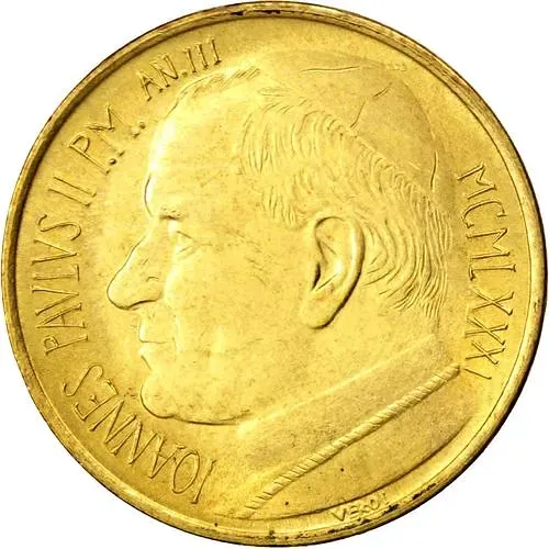 20 лир 1981 [Ватикан]