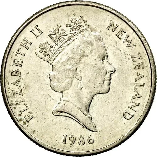 5 центов 1986 [Новая Зеландия]
