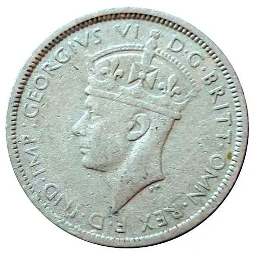 3 пенса 1940, KN, знак монетного двора: "KN" - Кингз Нортон Металл, Бирмингем [Британская Западная Африка]