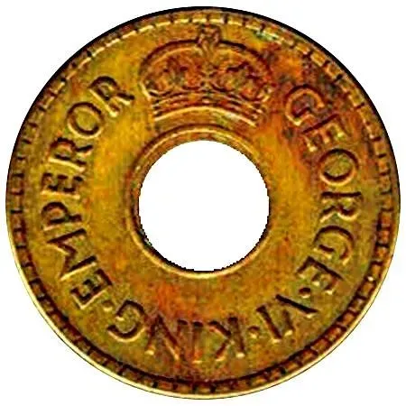 ½ Penny 1942-1943 [Fiji]