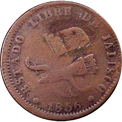 ⅛ реала 1856-1862 [Мексика]