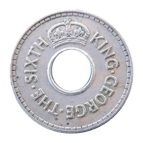 1/2 пенни 1950 [Фиджи]