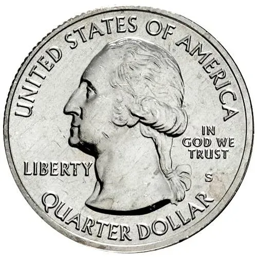 25 Cents 2017, S, Ellis [USA] Proof