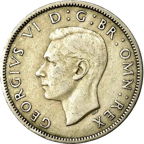 2 шиллинга 1949-1951 [Великобритания]