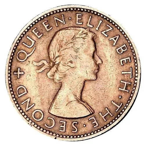 2 шиллинга 1964 [Новая Зеландия]