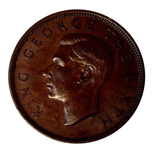 1 пенни 1950 [Новая Зеландия]