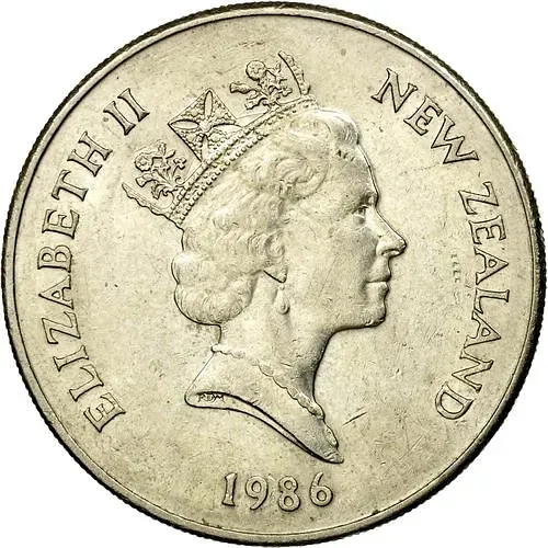 20 центов 1986 [Новая Зеландия]