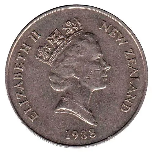 20 центов 1988 [Новая Зеландия]
