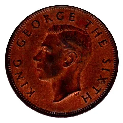 1 пенни 1949 [Новая Зеландия]