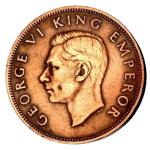 1 пенни 1945 [Новая Зеландия]