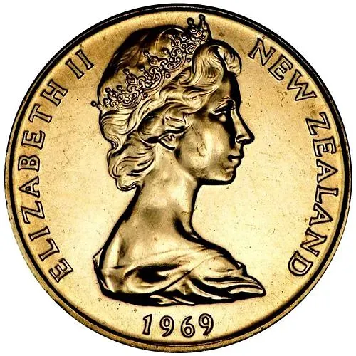 10 центов 1969 [Новая Зеландия]