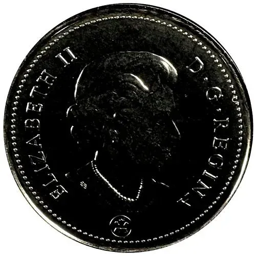 25 центов 2007, Рождественская ель [Канада]