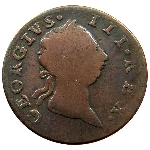 ½ Penny 1766-1769 [Ireland]