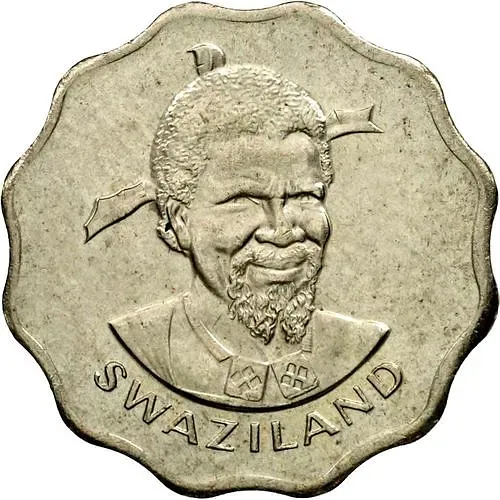 5 центов 1974-1979 [Свазиленд]