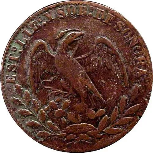 ¼ реала 1859-1863 [Мексика]