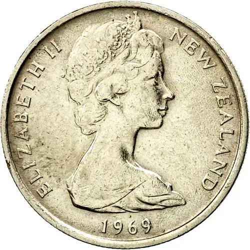 5 центов 1969 [Новая Зеландия]