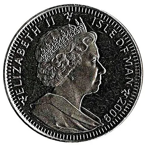 1 крона 2009, XXX летние Олимпийские Игры, Лондон 2012 - Парусный спорт [Остров Мэн]