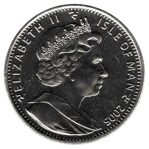 1 крона 2005, Независимость Норвегии [Остров Мэн]