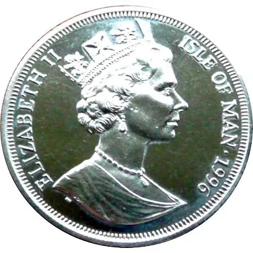 1 крона 1996, Цветочные феи - Роза [Остров Мэн]