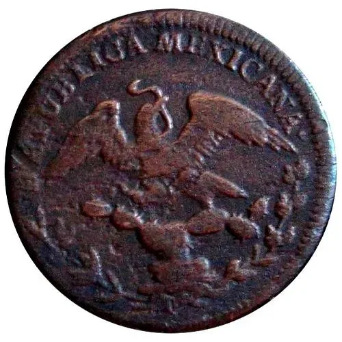 ⅛ реала 1829-1835 [Мексика]