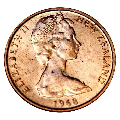 2 цента 1968 [Новая Зеландия]