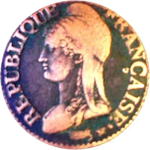 1 десим 1795-1796 [Франция]