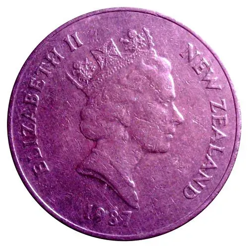 20 центов 1987 [Новая Зеландия]