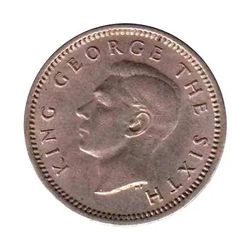 3 пенса 1952 [Новая Зеландия]