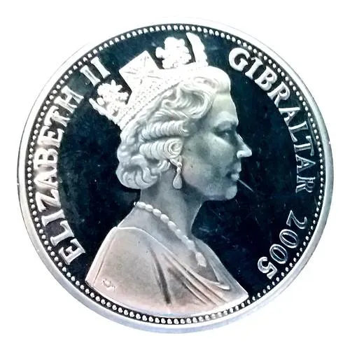 1 Crown 2005, A Royal Year - Garden Party [Gibraltar]