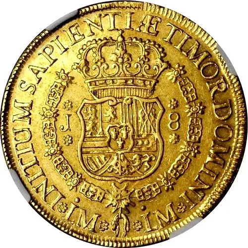 8 Escudos 1751 [Peru]