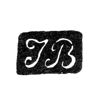 Master's Mark of Blasball John - Leningrad - initials "JB"