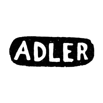 Master's Mark of Maria Adler - Moscow - initials "ADLER" - 1879-1882