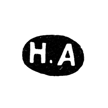 Maker's Mark of Alekseev Nikolai Vasilievich - Moscow - initials "N.A" - 1885 - early 20th century