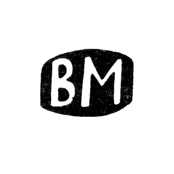 Клеймо мастера Мощенков В. - Киев - инициалы "ВМ" - 1738 г.