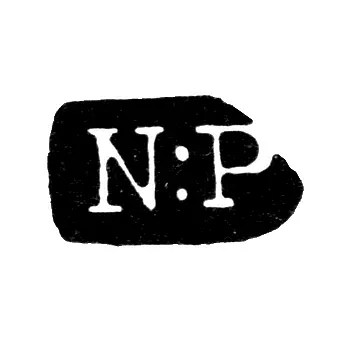 Hallmark of Masters Nichols Karl and Plinke - Leningrad - initials "N:P"