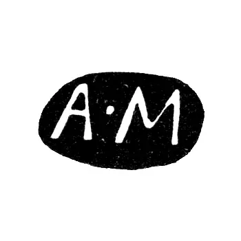 Клеймо мастера Мухин Александр Алексеев - Москва - инициалы "А-М"