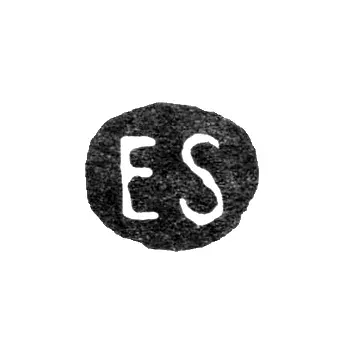 Master's Mark of Edward Wilhelm Schramm - Leningrad - Initials "ES"