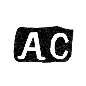 Maker's Mark of Smirnov Alexander Nikolaev - initials "AS"