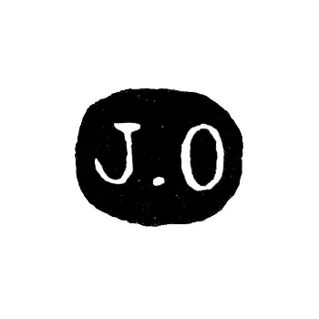 Master's Mark of Ol'sonius Iogann Ferdinand - Leningrad - initials "J.O"