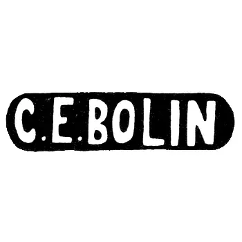 Bolin Factory Trading House - Moscow - initials "C.E.BOLIN" - 1889-1916