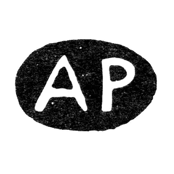 Master's Mark of Alexey Ryzhov - Kaluga - Initials "AR" - 1845-1852