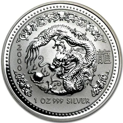 1 доллар 2000, год дракона [Австралия]