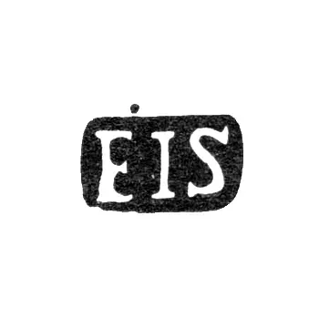 Master's Mark of Sistonen Erik Johan - Leningrad - initials "EIS"
