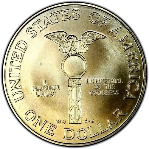 1 доллар 1989, D, Конгресс США [США]