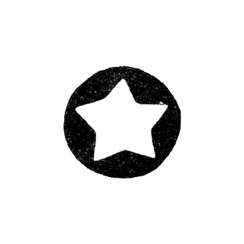 Rakvere Town Hallmark 1817-1864 "Star"