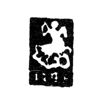 Moscow City Hallmark of 1748 "Saint George the Victorious"