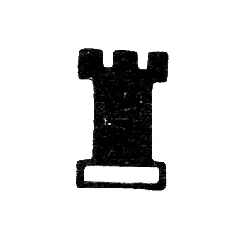 Paide Town Hallmark 1810-1841 "Town Tower"